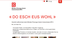 Desktop Screenshot of bfvi.ch